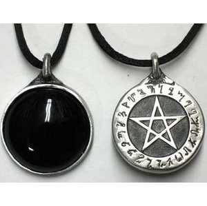 Theban Pentagram Scrying Disk