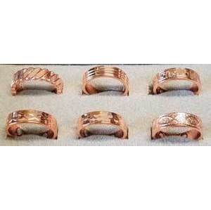 Copper Magnetic adjustable ring