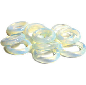 Opalite (size 6-10) rings 25/bag