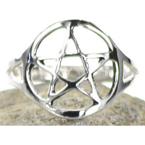 Pentagram Ring Size 10