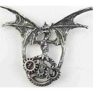 Steampunk Dragon Pendant
