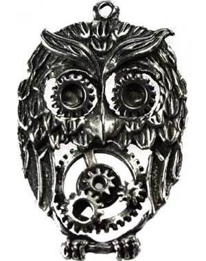 Steampunk Owl Pendant