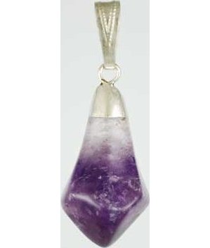 Amethyst Tumbled Pendant