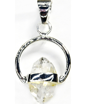 Herkimer Diamond Rough pendant
