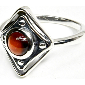 size 7 Hessonite ring