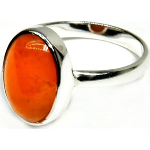 size 8 Carnelian ring