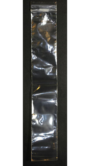 Resealable Bags 2" x 12" 100/Pkg Clear