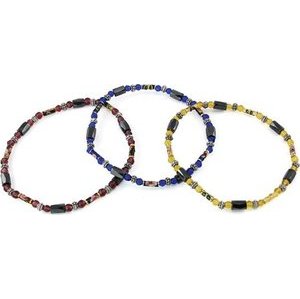 Magnetic Hematite Colored Anklet Magnetic Hematite Colored Anklet