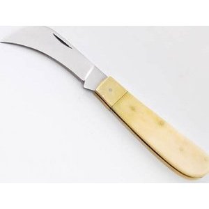 Boline 7" White Bone Athame