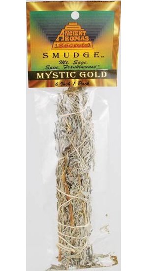 Mystic Gold Smudge Stick 5-6" Mystic Gold Smudge Stick 5-6"