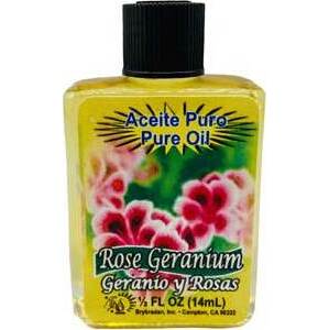 Rose Geranium, pure oil 4 dram