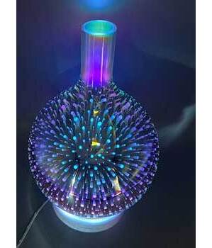 9" 3D Glass ultrasonic diffuser