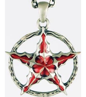 Crimson Pentagram Pendant Crimson Pentagram Pendant