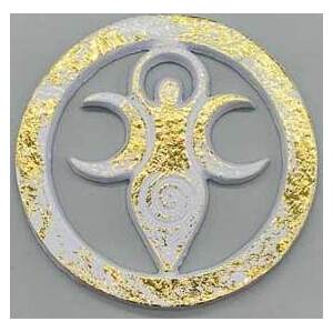 3 5/8" Goddess of Earth altar tile 3 5/8" Goddess of Earth altar tile