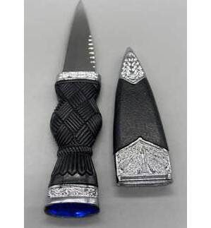 7 1/4" Blue Scottish Dirk