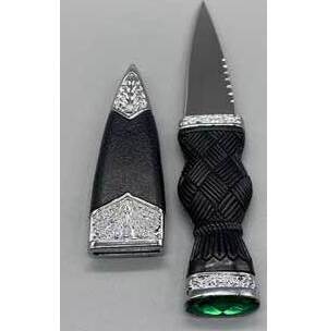7 1/4" Green Scottish Dirk 7 1/4" Green Scottish Dirk
