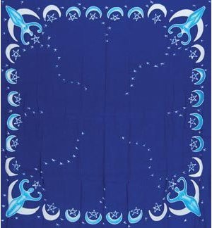 Goddess Cloth Blue 3' X 3'