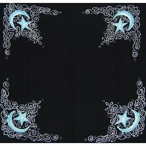 Celtic Moon Altar Cloth 3' x 3'