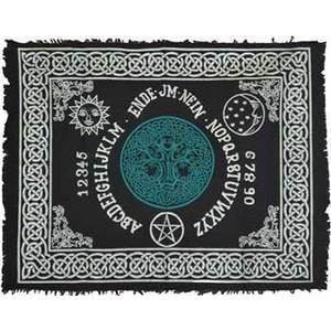 Tree of Life Ouija-Board Altar Cloth 24" x 30" Tree of Life Ouija-Board Altar Cloth 24" x 30"