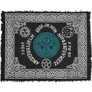 Tree of Life Ouija-Board Altar Cloth 24" x 30"