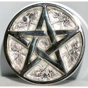 Pentagram Altar Tile 3" 
