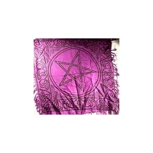 Pentagram Altar Cloth 36" x 36"