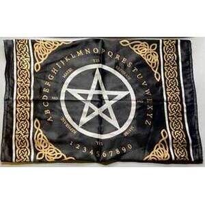 24"x24" Pentagram Pendulum/ Ouija altar cloth