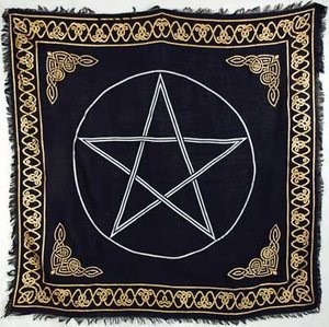 Gold Bordered Pentagram 36" x 36" Gold Bordered Pentagram 36" x 36"