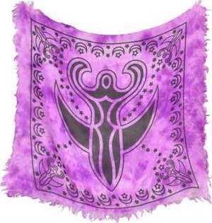 Goddess Altar Cloth 18" x 18" Goddess Altar Cloth 18" x 18"