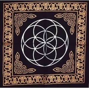 18"x18" Seed of Life altar cloth 18"x18" Seed of Life altar cloth