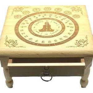 11 1/2x 11 1/2" Pendulum altar table