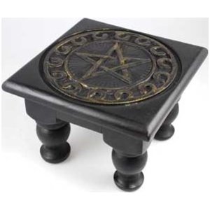 6" x 6" Pentagram Altar Table