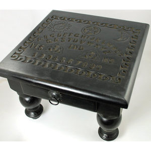 Spirit Board Altar Table with Drawer 12"Sq
