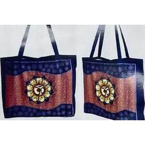 15.7" x 17.7" Om Lotus tote bag 15.7" x 17.7" Om Lotus tote bag