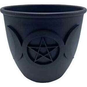 5" Triple Moon & Pentagram bowl