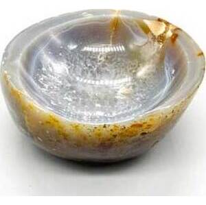 4"-6" Agate Natural offering bowl