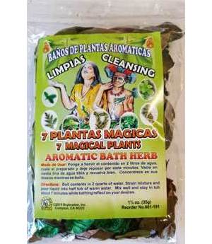 7 Magical Plants Herbal Bath