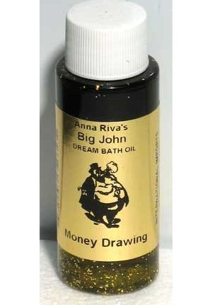 2oz Money Drawing Bath Oil with Gold