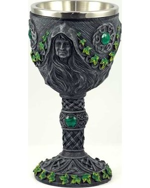 Maiden, Mother & Crone Chalice 7 1/2"