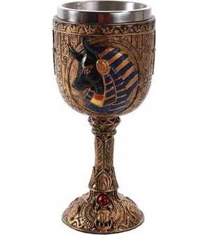 6 3/4" Anubis Chalice