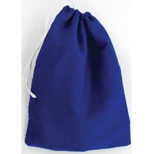 Blue Cotton Bag 3" x 4"