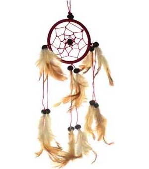 3" Brown Dream Catcher 3" Brown Dream Catcher