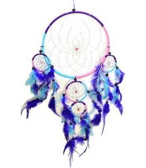 8" 5 Rings Dream Catcher