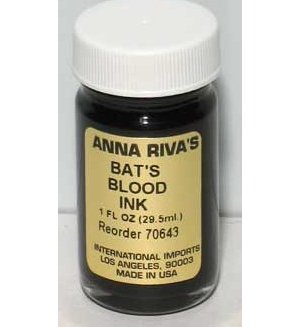 Bat's Blood Ink 1 Oz