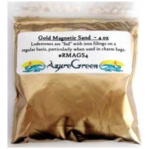 Gold Magnetic Sand 4oz