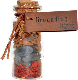 Grounding pocket spellbottle Grounding pocket spellbottle