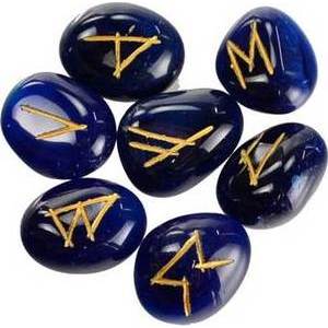 Blue Onyx Rune Set