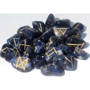 Sodalite Rune Set