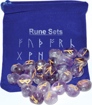 Amethyst rune set Amethyst rune set