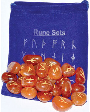 Carnelian rune set Carnelian rune set